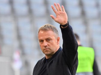 Soll auch das Interesse des FC Barcelona geweckt haben: Noch-Bayern-Coach Hansi Flick. Foto: Peter Kneffel/dpa-Pool/dpa