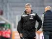 Hat noch Hoffnung auf den Kölner Klassenerhalt: FC-Coach Friedhelm Funkel. Foto: Matthias Balk/dpa