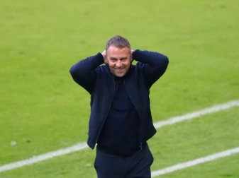 Hansi Flick ist ein heißer Kandidat für das Amt des Bundestrainers. Foto: Matthias Schrader/AP-Pool/dpa