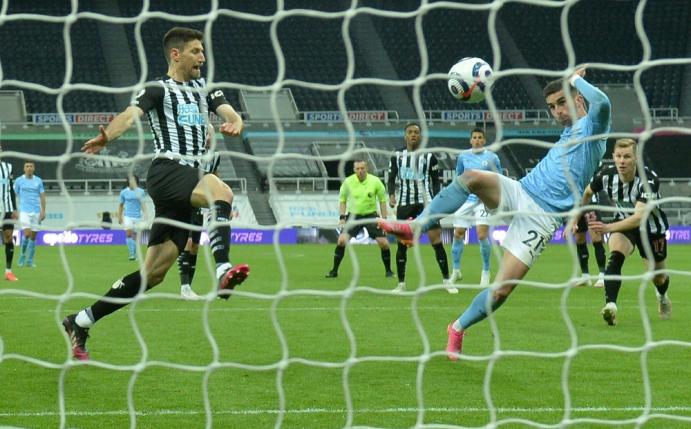 Ferran Torres traf insgesamt dreimal für Manchester City