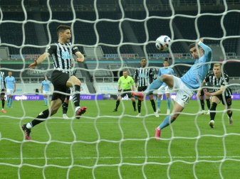 Ferran Torres traf insgesamt dreimal für Manchester City Ferran Torres traf insgesamt dreimal für Manchester City