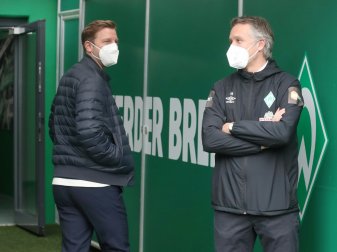 Frank Baumann erklärt die Trennung von Trainer Kohfeldt Frank Baumann erklärt die Trennung von Trainer Kohfeldt