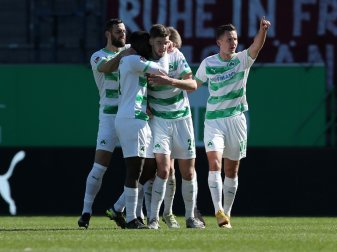 Greuther Fürth hat die Relegation sicher Greuther Fürth hat die Relegation sicher