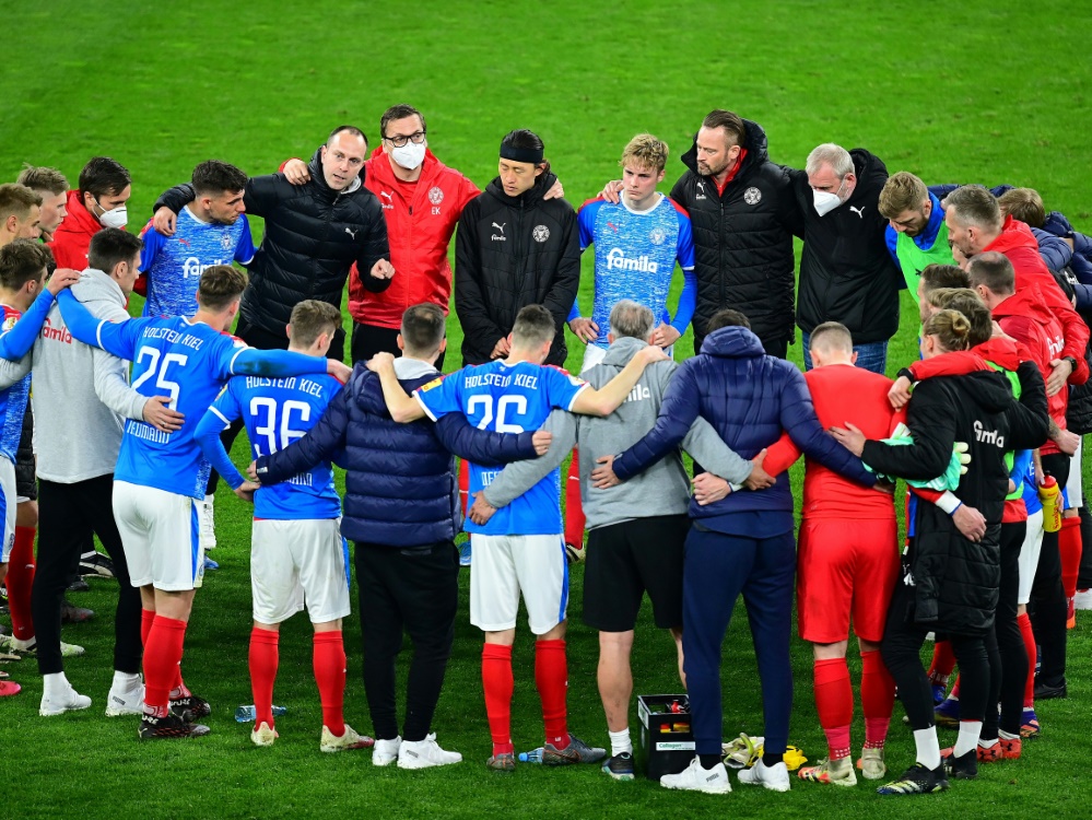 Kiel hat in Karlsruhe den ersten Matchball vergeben