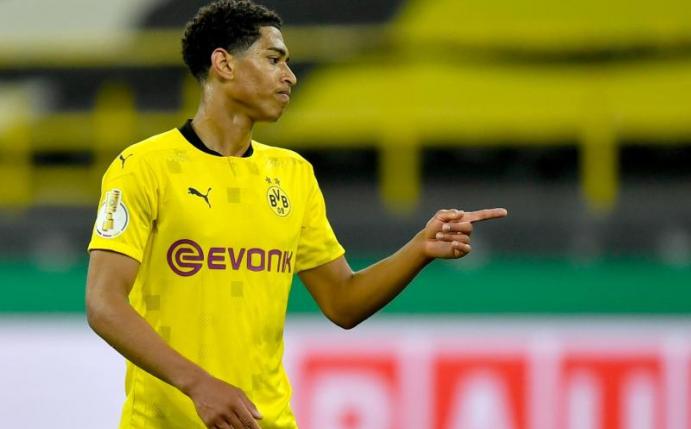 Jude Bellingham spielt bereits für den BVB in der Bundesliga. Foto: Martin Meissner/AP Pool/dpa