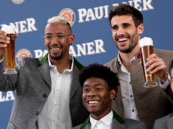 München verteidigt künftig ohne Jérôme Boateng, David Alaba und Javi Martínez (l-r). Foto: picture alliance / Sven Hoppe/dpa/Archiv München verteidigt künftig ohne Jérôme Boateng, David Alaba und Javi Martínez (l-r). Foto: picture alliance / Sven Hoppe/dpa/Archiv