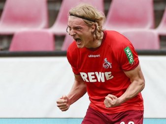 Sebastiaan Bornauw war der Matchwinner für den 1. FC Köln. Foto: Rolf Vennenbernd/dpa-Pool/dpa Sebastiaan Bornauw war der Matchwinner für den 1. FC Köln. Foto: Rolf Vennenbernd/dpa-Pool/dpa