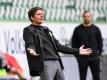 Steht in Wolfsburg vor dem Abschied: VfL-Coach Oliver Glasner. Foto: Swen Pförtner/dpa