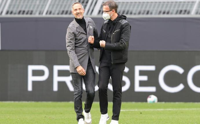 Werden beide Frankfurt verlassen: Bobic und Hütter