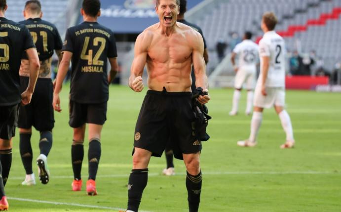 Lewandowski gewinnt zum ersten Mal den "Goldenen Schuh"