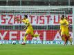 Der VfL Osnabrück kann in der Relegation auf Ludovit Reis (l) zählen. Foto: Nicolas Armer/dpa