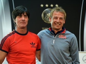 Joachim Löw (l.) und Jürgen Klinsmann Joachim Löw (l.) und Jürgen Klinsmann