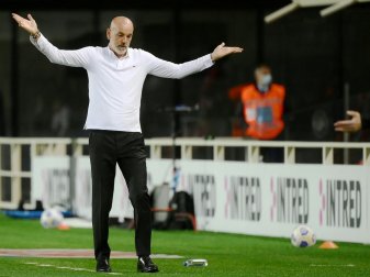 Milan-Coach Stefano Pioli Milan-Coach Stefano Pioli