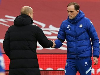 Pep Guardiola (l.) und Thomas Tuchel stehen im CL-Finale Pep Guardiola (l.) und Thomas Tuchel stehen im CL-Finale