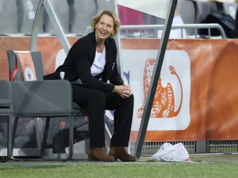 Voss-Tecklenburg ist gespannt auf das Pokalfinale Voss-Tecklenburg ist gespannt auf das Pokalfinale