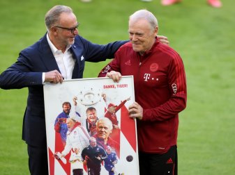 Gerland (r.) verlässt den FCB nach über 20 Jahren Gerland (r.) verlässt den FCB nach über 20 Jahren