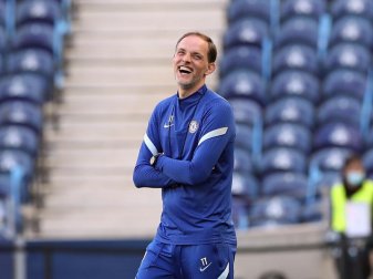 Will in seinem zweiten Königsklassen-Endspiel diesmal der lachende Sieger sein: Chelsea-Coach Thomas Tuchel. Foto: Nick Potts/PA Wire/dpa Will in seinem zweiten Königsklassen-Endspiel diesmal der lachende Sieger sein: Chelsea-Coach Thomas Tuchel. Foto: Nick Potts/PA Wire/dpa