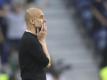 City-Trainer Pep Guardiola überraschte mit seiner Final-Taktik. Foto: Carl Recine/Pool Reuters/AP/dpa