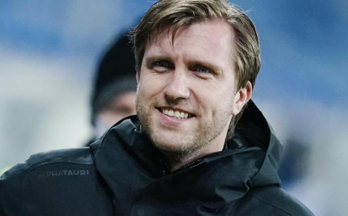Markus Krösche ist der neue Sportvorstand bei Eintracht Frankfurt. Foto: Uwe Anspach/dpa