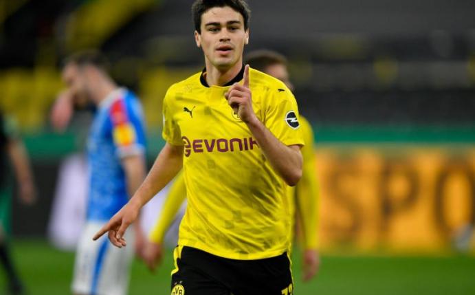 Wird vom BVB wohl keine Freigabe für den «Gold Cup» erhalten: Giovanni Reyna. Foto: Martin Meissner/AP Pool/dpa