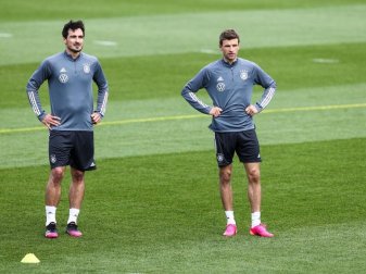 Wollen beweisen, dass sie noch immer zu den Besten gehören: Mats Hummels (l) und Thomas Müller. Foto: Christian Charisius/dpa Wollen beweisen, dass sie noch immer zu den Besten gehören: Mats Hummels (l) und Thomas Müller. Foto: Christian Charisius/dpa