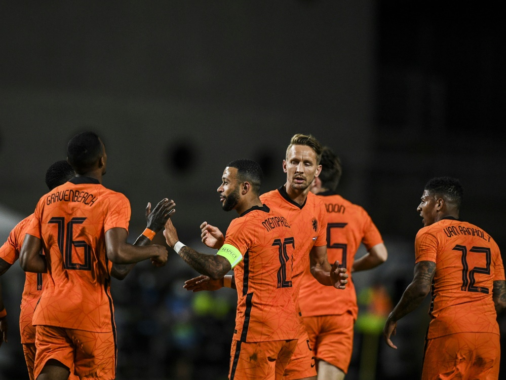 Die Niederlande spielt gegen Schottland nur 2:2