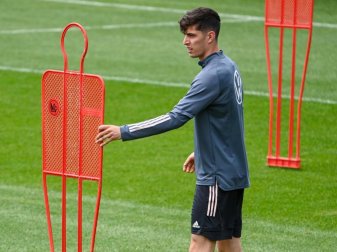 Will bei der EM Stammspieler im DFB-Team sein: Kai Havertz. Foto: Federico Gambarini/dpa Will bei der EM Stammspieler im DFB-Team sein: Kai Havertz. Foto: Federico Gambarini/dpa