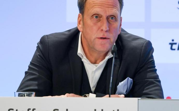 Mahnt in der neuen Transferphase zur Zurückhaltung: Steffen Schneekloth, stellvertretende Sprecher des DFL-Präsidiums und Mitglied im DFB-Vorstand. Foto: Arne Dedert/dpa