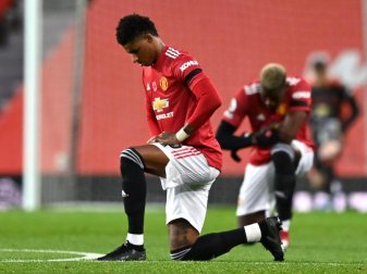 Marcus Rashford will sich nicht diktieren lassen, ob er kniet oder nicht. Foto: Shaun Botterill/PA Wire/dpa Marcus Rashford will sich nicht diktieren lassen, ob er kniet oder nicht. Foto: Shaun Botterill/PA Wire/dpa