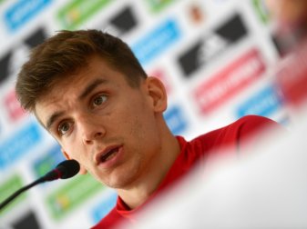 Diego Llorente trainiert wieder mit der Mannschaft Diego Llorente trainiert wieder mit der Mannschaft
