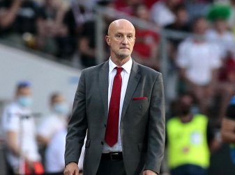 Trifft mit Ungarn bei der EM auf die DFB-Elf: Trainer Marco Rossi. Foto: Trenka Atilla/PA Wire/dpa Trifft mit Ungarn bei der EM auf die DFB-Elf: Trainer Marco Rossi. Foto: Trenka Atilla/PA Wire/dpa