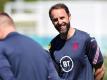 Englands Trainer Gareth Southgate trifft mit seinem Team im ersten Topspiel der EM auf Kroatien. Foto: Nick Potts/PA Wire/dpa