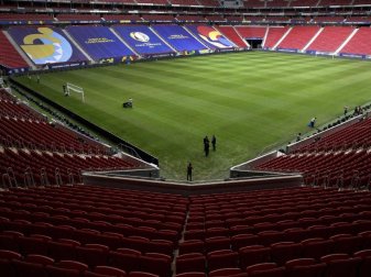 Im brasilianischen Nationalstadion soll das Eröffnungsspiel stattfinden - mit Venezuela als Gast. Foto: Eraldo Peres/AP/dpa Im brasilianischen Nationalstadion soll das Eröffnungsspiel stattfinden - mit Venezuela als Gast. Foto: Eraldo Peres/AP/dpa