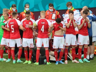 Die Teamkollegen stellen sich schützend vor Eriksen