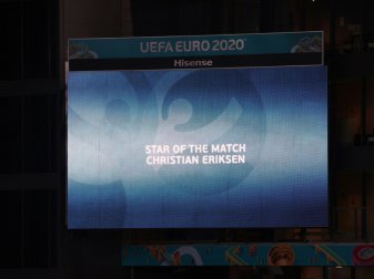 Christian Eriksen wurde nach dem Spiel geehrt