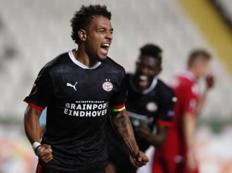 Soll beim BVB ein Kandidat sein: Donyell Malen. Foto: Petros Karadjias/AP/dpa Soll beim BVB ein Kandidat sein: Donyell Malen. Foto: Petros Karadjias/AP/dpa