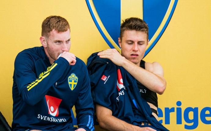 Kulusevski (l.) und Svanberg vor Rückkehr