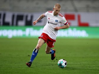 Wechselt vom Hamburger SV in die Bundesliga zu Union Berlin: Rick van Drongelen in Aktion. Foto: Christian Charisius/dpa-Pool/dpa Wechselt vom Hamburger SV in die Bundesliga zu Union Berlin: Rick van Drongelen in Aktion. Foto: Christian Charisius/dpa-Pool/dpa