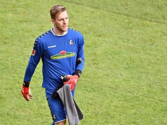 Torwart Florian Müller war zuletzt an den SC Freiburg ausgeliehen. Foto: Torsten Silz/dpa Torwart Florian Müller war zuletzt an den SC Freiburg ausgeliehen. Foto: Torsten Silz/dpa