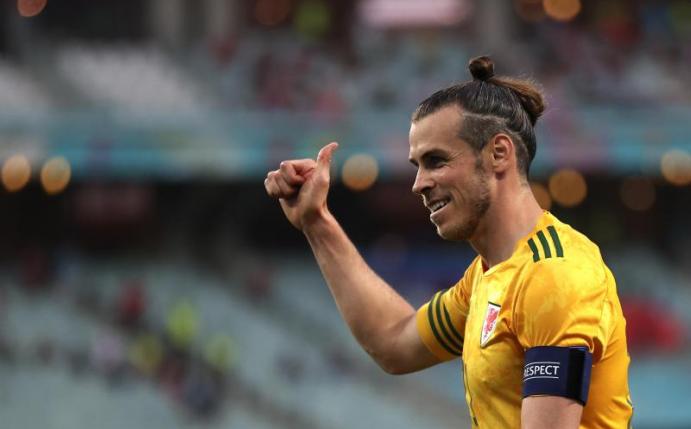 Zeigte sich beim Spiel gegen die Türkei in absoluter Topform: Gareth Bale, Kapitän der walisischen Nationalmannschaft. Foto: Naomi Baker/Getty-Pool/AP/dpa