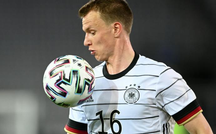 Lukas Klostermann  konnte nicht am Training teilnehmen