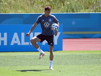 Ist bereit für seinen EM-Einsatz: Leon Goretzka. Foto: Federico Gambarini/dpa Ist bereit für seinen EM-Einsatz: Leon Goretzka. Foto: Federico Gambarini/dpa