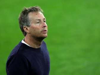 Kasper Hjulmand ist stolz auf seine Mannschaft Kasper Hjulmand ist stolz auf seine Mannschaft