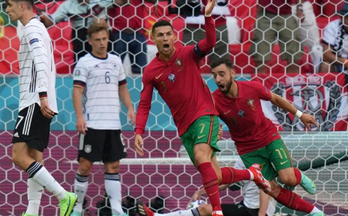 Ronaldo markiert 12. EM-Endrundentor