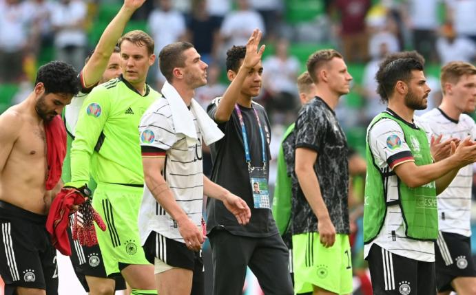 Die Lage der deutschen Mannschaft