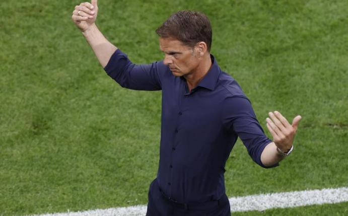 Bondscoach Frank de Boer. Foto: Koen Van Weel/EPA Pool/AP/dpa