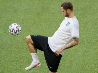 Arnautovic wird gegen die Ukraine auf dem Platz stehen Arnautovic wird gegen die Ukraine auf dem Platz stehen