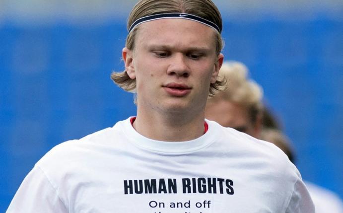 Haaland darf sich mit Norwegen für die WM qualifizieren