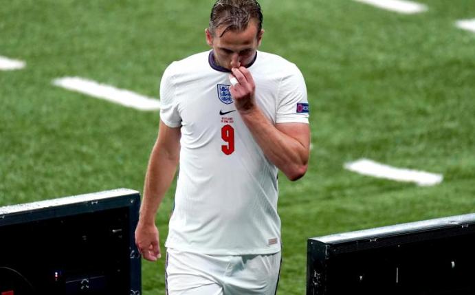 Wurde bei der EM zweimal ausgewechselt: Harry Kane. Foto: Mike Egerton/PA Wire/dpa