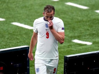 Wurde bei der EM zweimal ausgewechselt: Harry Kane. Foto: Mike Egerton/PA Wire/dpa Wurde bei der EM zweimal ausgewechselt: Harry Kane. Foto: Mike Egerton/PA Wire/dpa